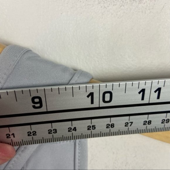 Adidas Racerback Tank Top Grey Size Small Running Fitness Yoga Activewear Tee - Picture 8 of 10